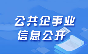 公共企事業(yè)單位信息公開